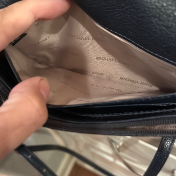 Michael Kors Black and Gold Studded Clutch - Picture 5 of 5